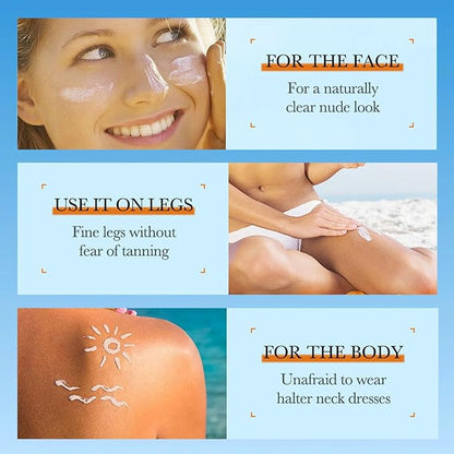 Sunscreen SPF 90, High SPF 90 Sunscreen, Sunscreen Protector for Face and Body, 22H Long Lasting Sunscreen, Broad Spectrum Sunscreen UVA/UVB Protection, Moisturizing Sunscreen Lotion