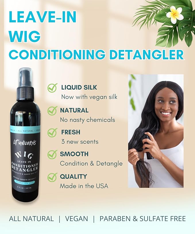 Leave-in Conditioner + Detangler w/Silk