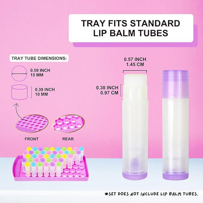 Lip Balm Filling Tray and Spatula