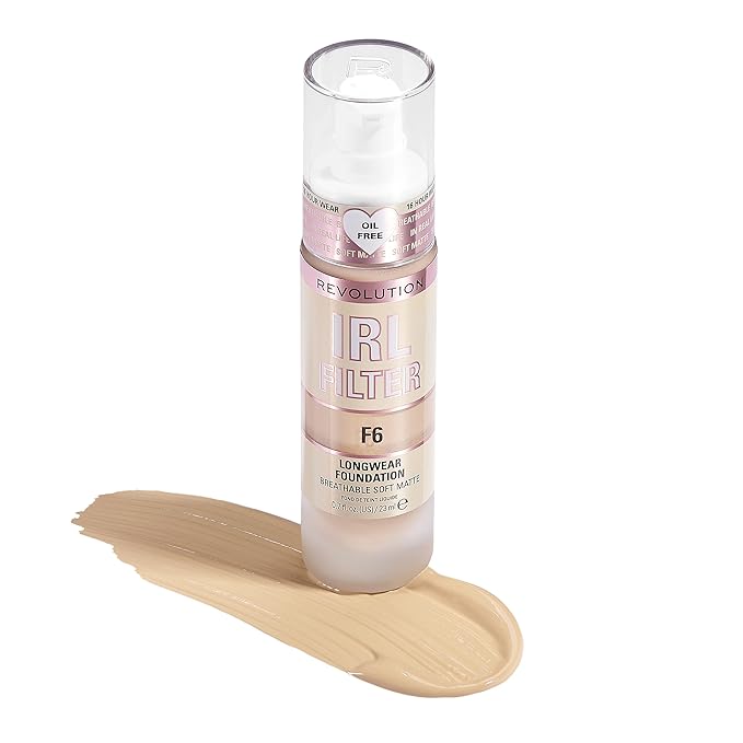 Revolution Beauty, IRL Filter Longwear Foundation, Soft &