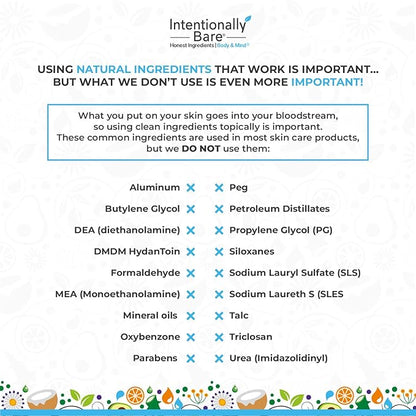 Intentionally Bare Collagen Serum for Face with MCT Oil - Collagen Peptide with Hyaluronic Acid for Fine Lines - Glow & Anti Aging Peptide Serum for All Skin Types - Firming Solution for Women - 1oz