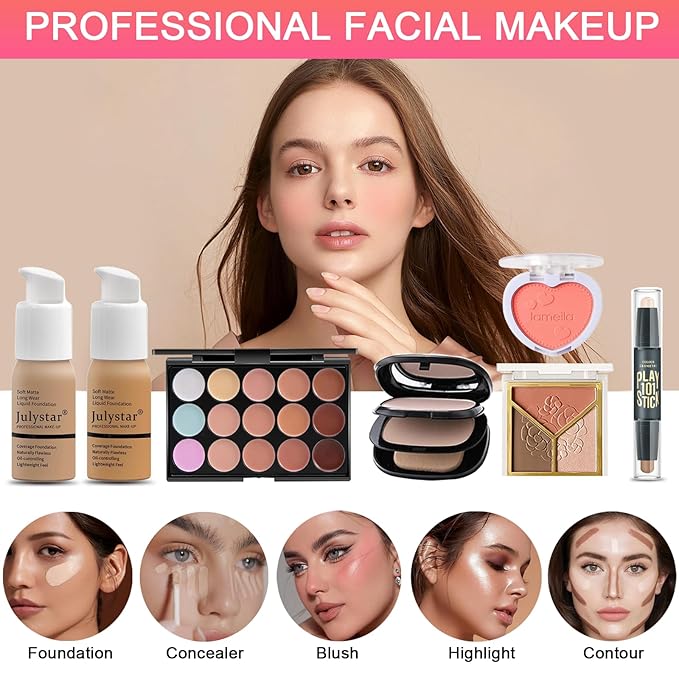 All in One Makeup Kit for Women Full