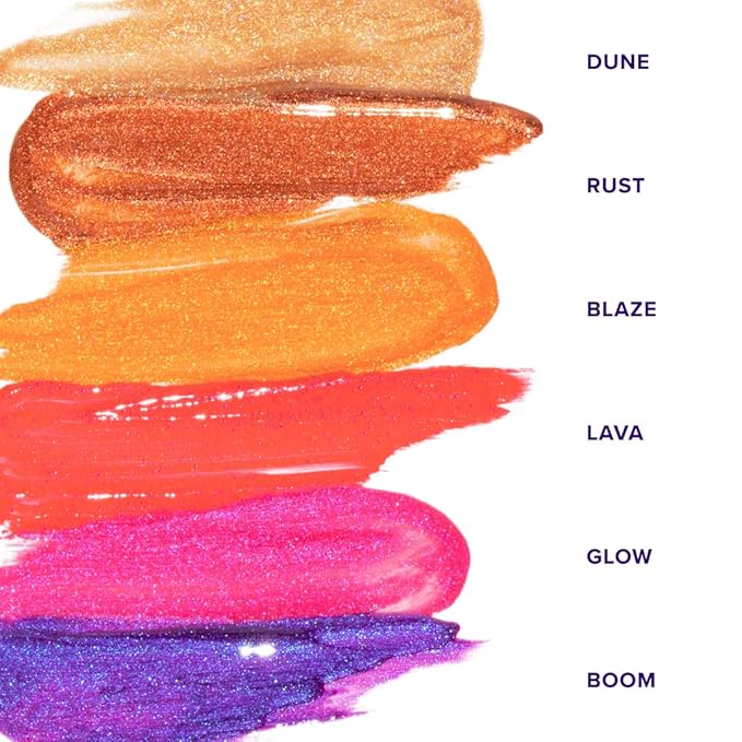 Unicorn Snot Liquid Metal Lip Paint - Metallic Lip Gloss - Non-drying, Long-lasting Liquid Lipstick, Intense Pigment Lip Color with Metallic Shimmer - Vegan, Cruelty-Free Lip Makeup, Bright Red (Lava)