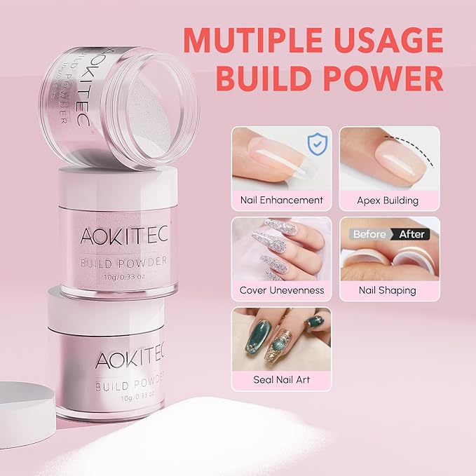 Aokitec 36PCS Dip Powder Nail