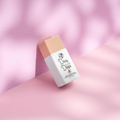 W7 Dewy Glow Drops - Liquid Highlighter Drops Radiant Finish