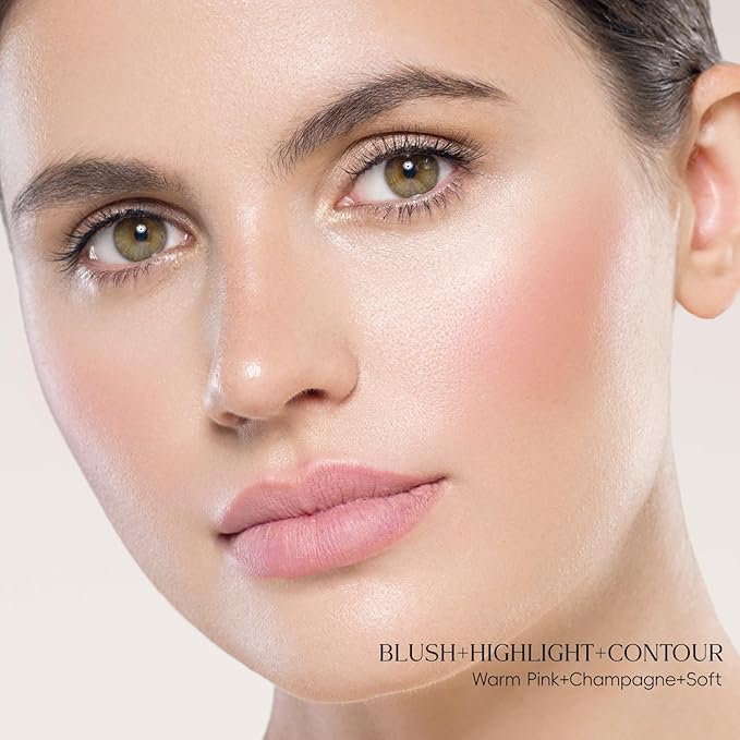 Trio Contour Sticks Set, Highlighter Stick & Bronzer of /1.6fl.oz 45g