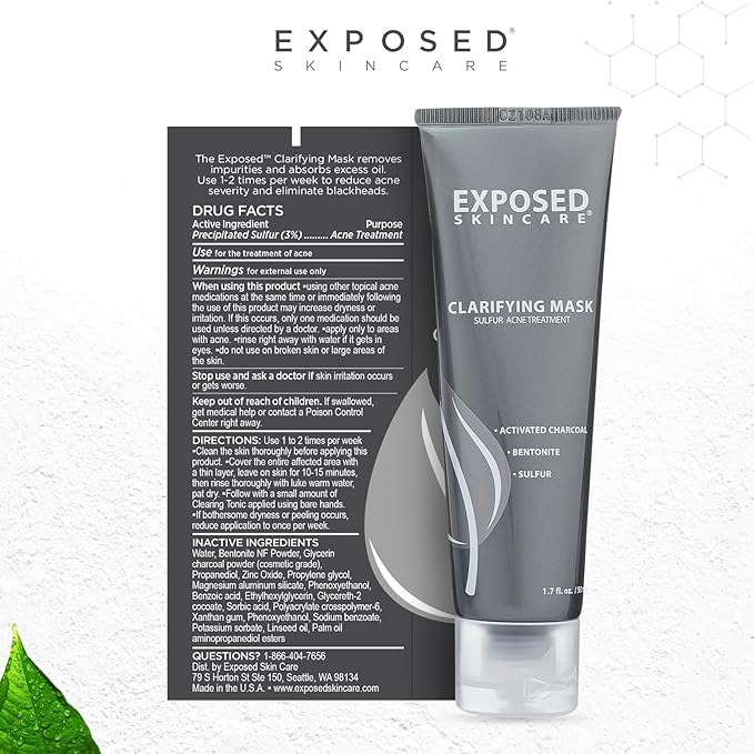Exposed Skin Care Acne Treatment Kit Clearing