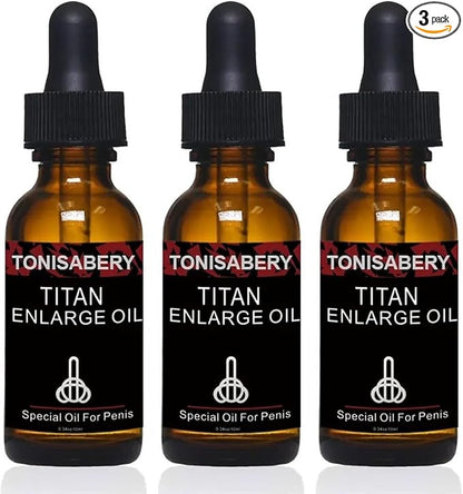 Tonisabery Enlarger Titan Oil Red for Men Original Male Enlargement Oil, Massage Oil for Male 10ml by Tonisaberey (3)