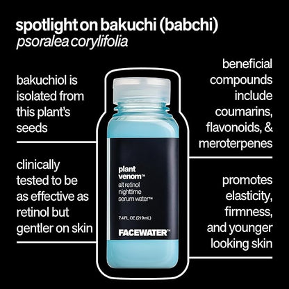 Facewater Plant Venom Alt Retinol Serum Water