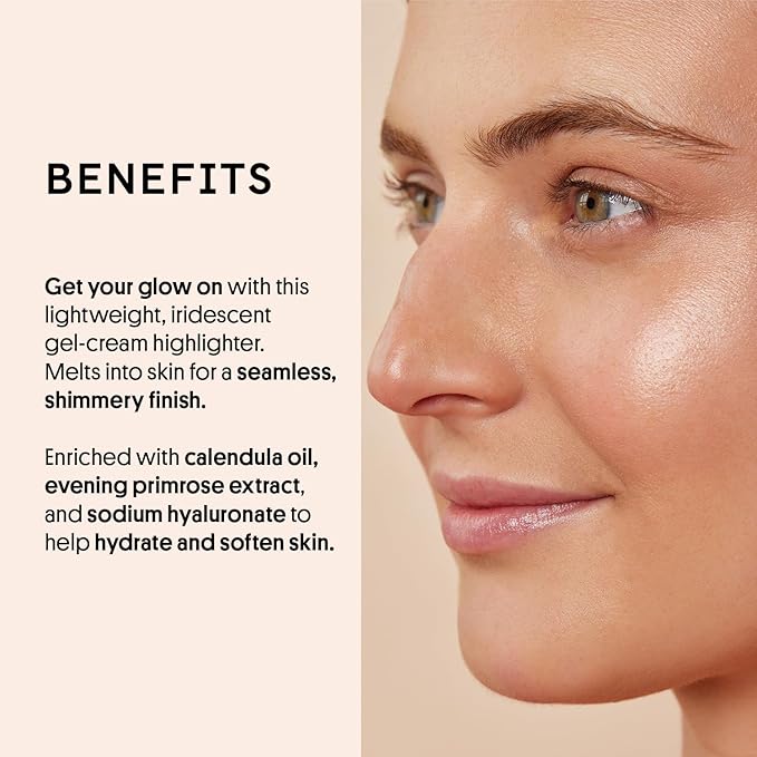 Winky Lux Cheeky Rose Liquid Highlighter, Gel Cream