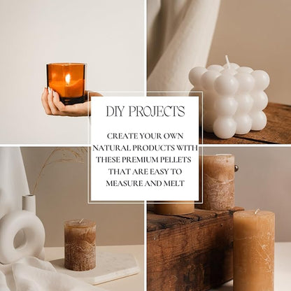 White Beeswax Pellets 2lb (1lb in Naturals