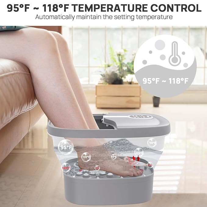 Hospan collapsible foot spa electric