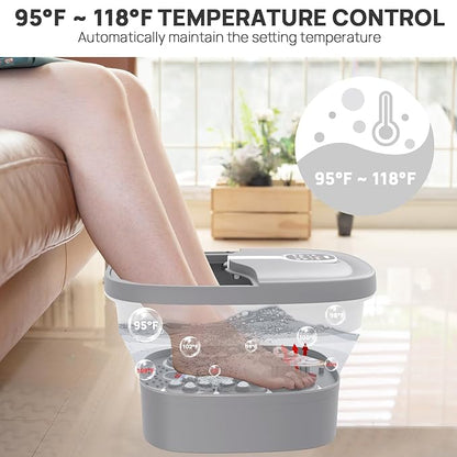 Hospan collapsible foot spa electric