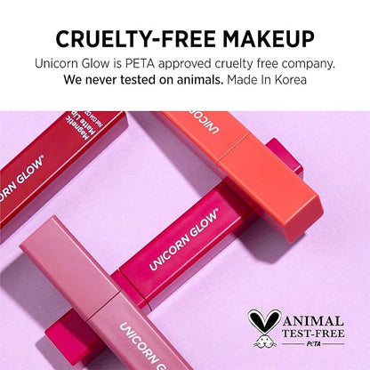 UNICORN GLOW Magnetic Matte Lip [04 Cupid], Matte GLOW