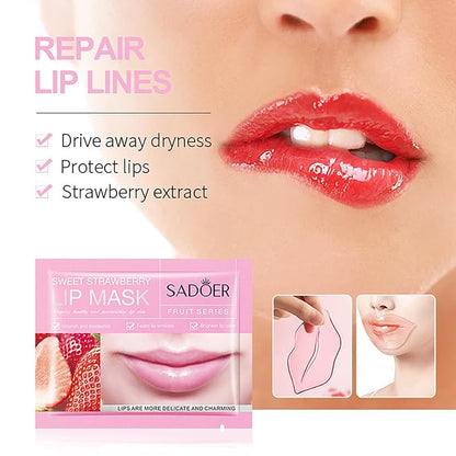 30 PCS Moisturizing Lip Mask .Crystal