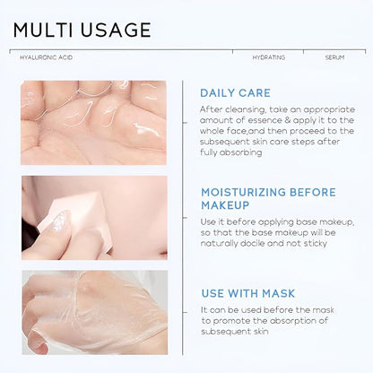 Hyaluronic Acid Serum for Face, Hydrating