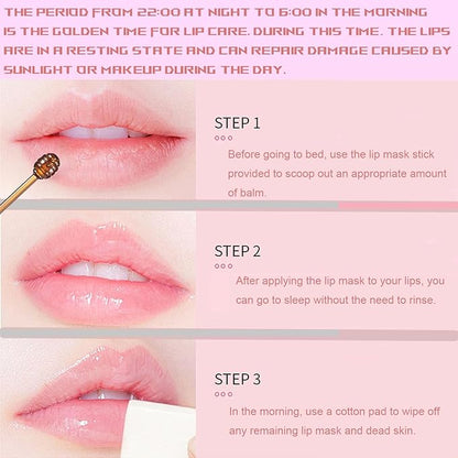 2 PCS Bee Lip Balm Honey