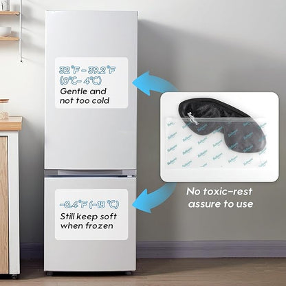 Cooling eye mask, gel eye