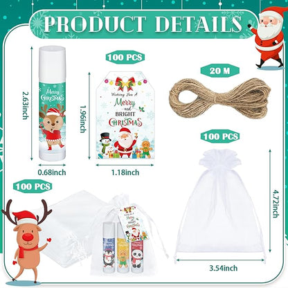 100 Pack Christmas Party Gifts Bulk