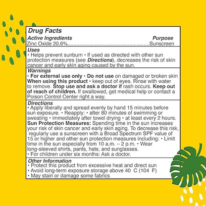 Hello Bello SPF 50 Face + Body Sunscreen Stick, 1oz