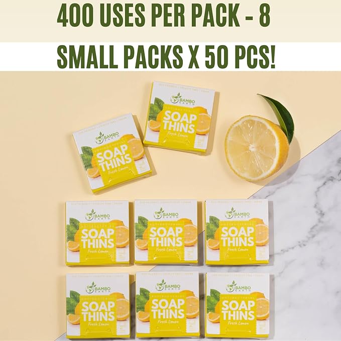 400 Sheets Paper Soap Strips For