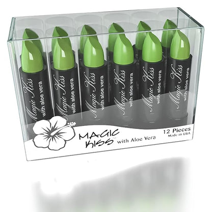 Magic Kiss Pack of 12 Color Changing Aloe Magic