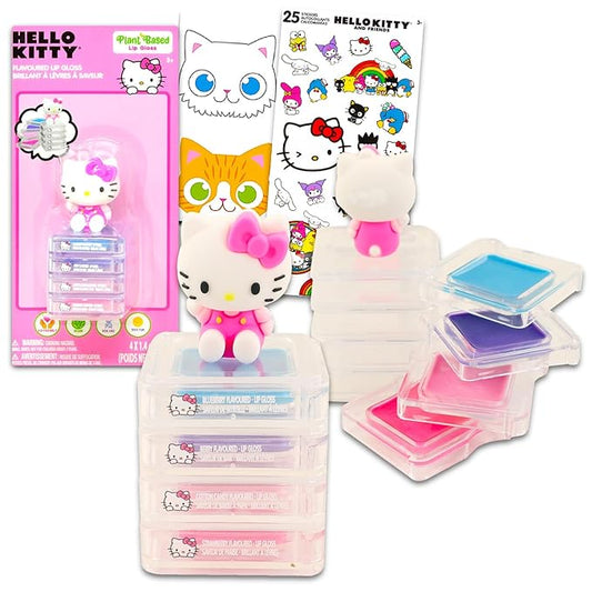 Hello Kitty Lip Gloss Set For