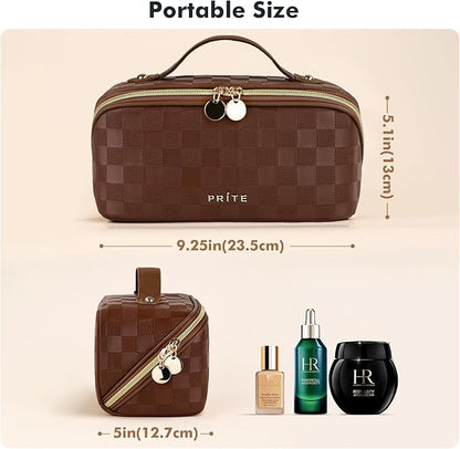 Prite travel cosmetic bag makeup