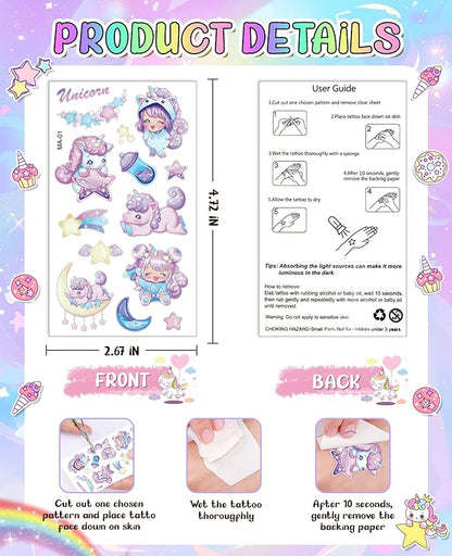 Unicorn Toys for Girls Age 4-6 Birthday Decorations Year Old