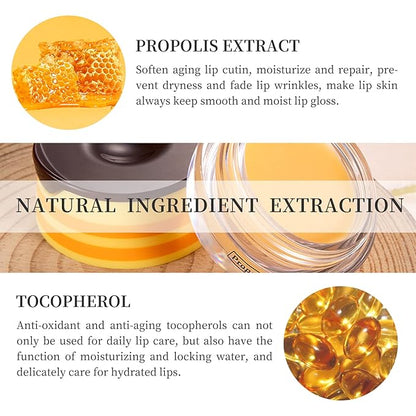 2 PCS Bee Honey Lip Balm