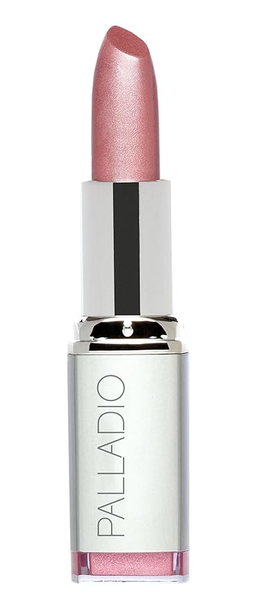 Palladio Herbal Lipstick, Rich Pigmented and Creamy Lipstick, Infused with Aloe Vera, Chamomile & Ginseng, Prevents Lips from Drying, Combats Fine Lines, Long Lasting Lipstick, Pinky