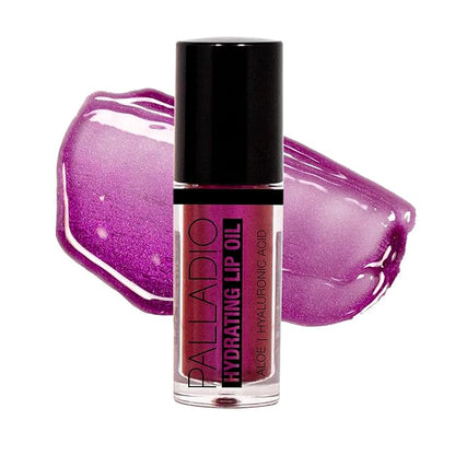 Palladio Hydrating Lip Oil Infused with Hyaluronic Acid, Hydrating