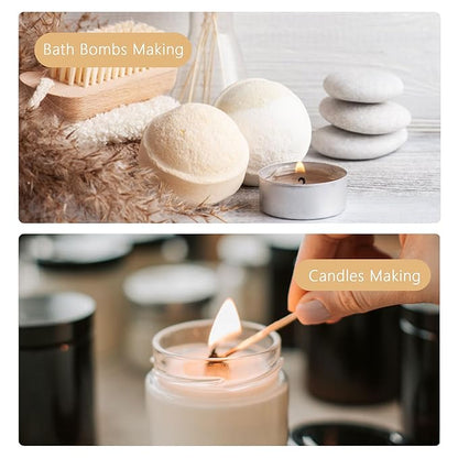 Neroli Essential Oil, ESSLUX Aromatherapy Essential Oils for Diffuser, Massage, Soap, Candle Making, Perfume, 30 ml