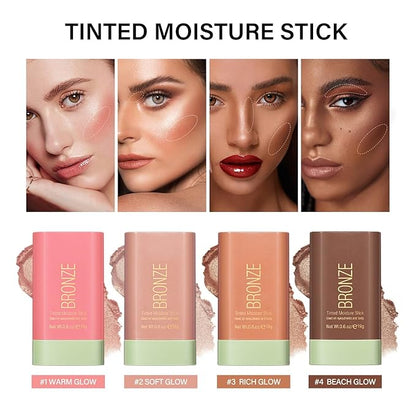 Blush Stick, Cream Blush Stick for Cheeks &