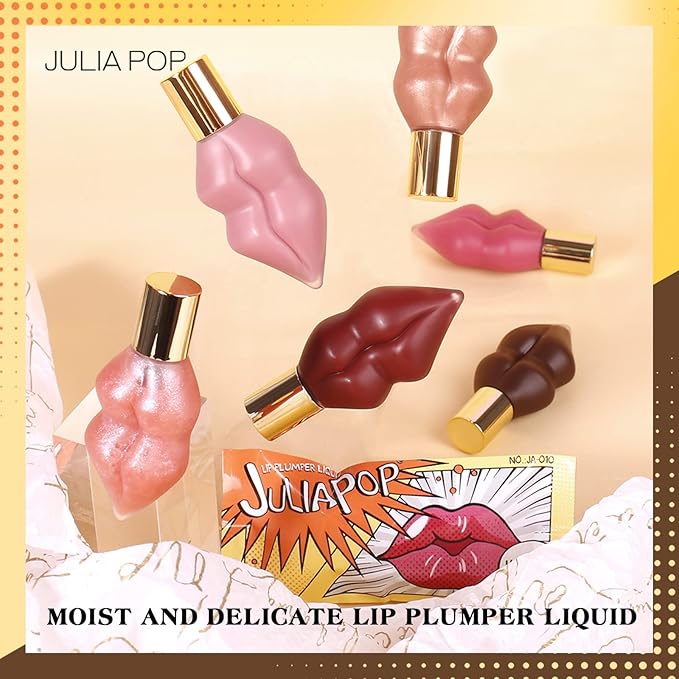 Colored Lip Plumper Gloss Moisturize Hydrating Liquid Lipstick Gloss