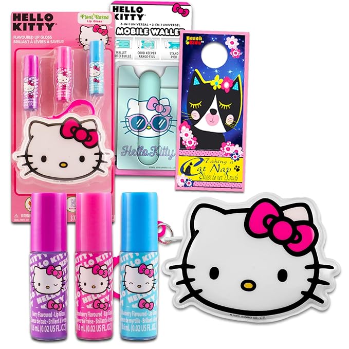 Hello Kitty Lip Gloss & Pouch