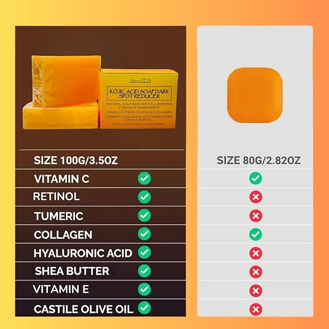 Kojic Acid Soap Dark Spot Remover