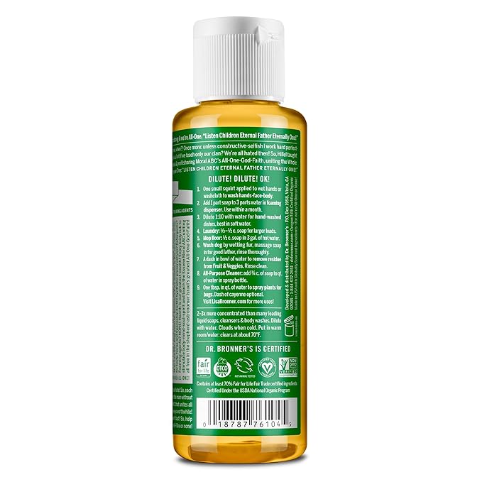 Dr. Bronner's - Pure-Castile Liquid Soap,