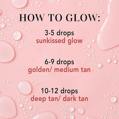Self Tanning Drops - Face Tanner Drops Ultra Dark - Bronzer Drops - Self Tanner for Face - Self Tanners Best Sellers - Face Tanning Drops to Add to Moisturizer - Face Tan Drops - Bronzing Drops