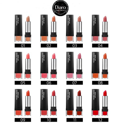 DIARO Lipsticks, Matte Lipstick For Woman Long-Lasting, Lip Long-Lasting,