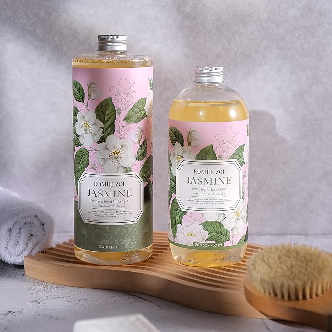 Foaming Hand Soap Refill, Jasmine, Gentle