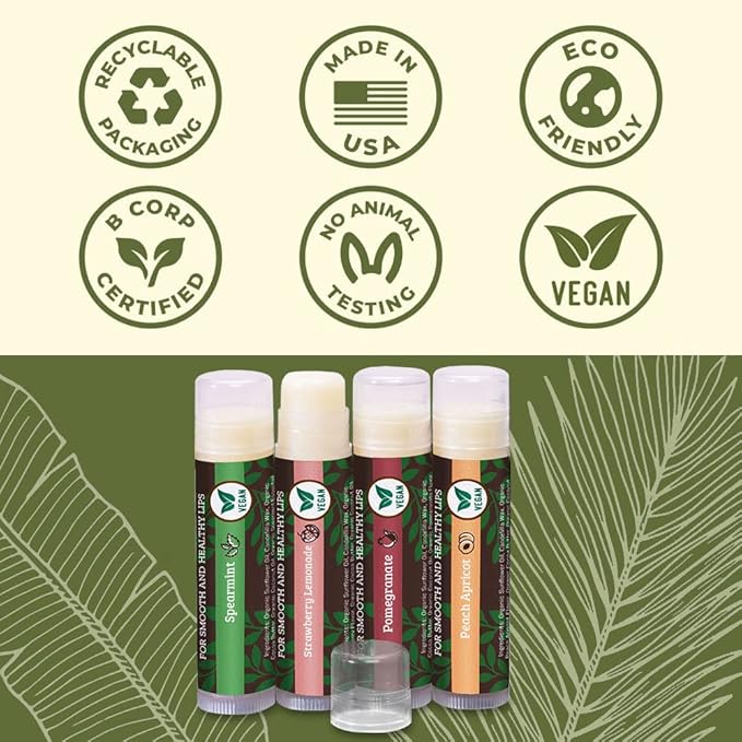Vegan Lip Balm by Earth’s Daughter,