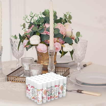 48 Set Bridal Shower Lip Balms Proposal