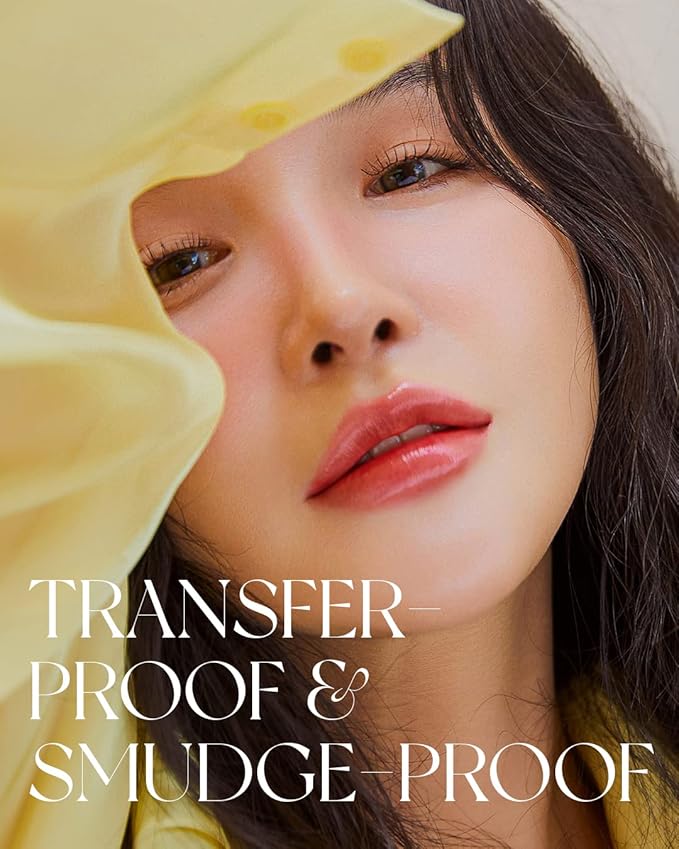 Non-Section Glowy Tint – 106 READY POSITION – Glass Lasting Transparent & Flexible Lip Makeup - Moisturizing Lip Stain for Glossy Finish – Buildable Lipstick for Fuller Looking Lip, 0.18 fl.oz.