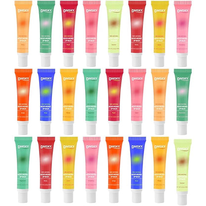 Dmsky Lip Gloss Set 24 Pack, Hydrating Squeeze Gloss