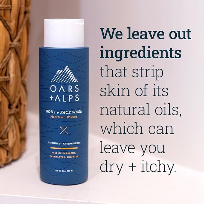Oars + Alps Mens Moisturizing Body