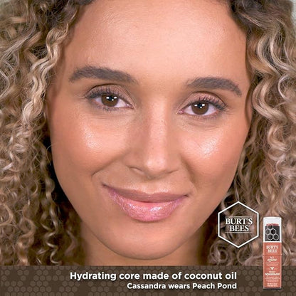 BURTS BEES Peach Pond All Aglow OZ