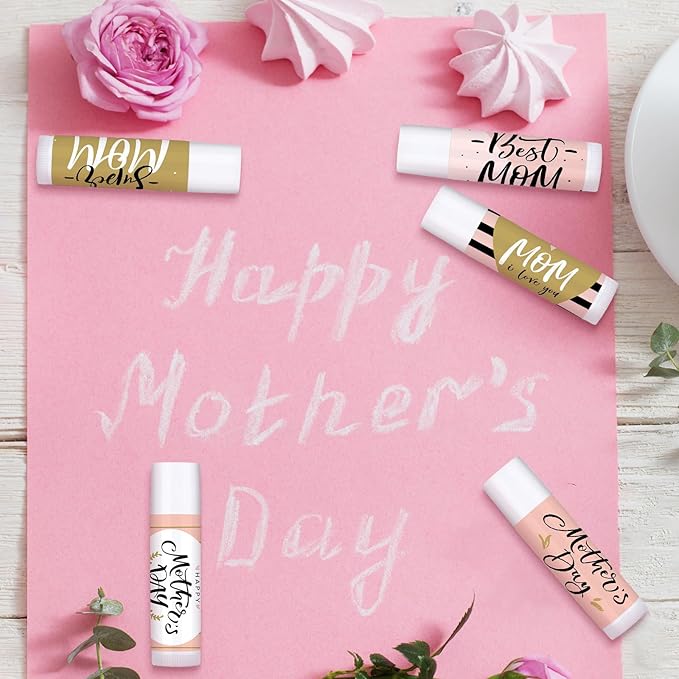 Dunzy 50 Pcs Mother's Day Lip Gifts