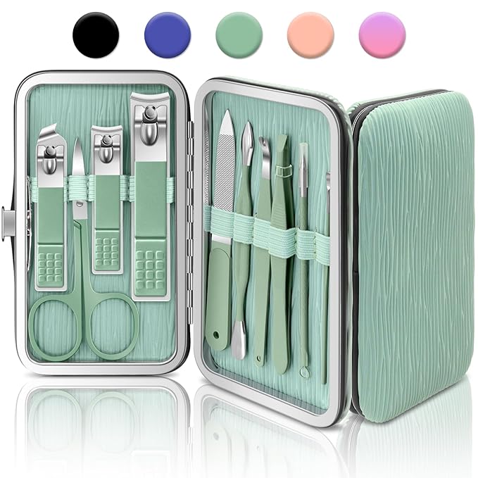 BLESWIN 10 Pieces Nail Clipper