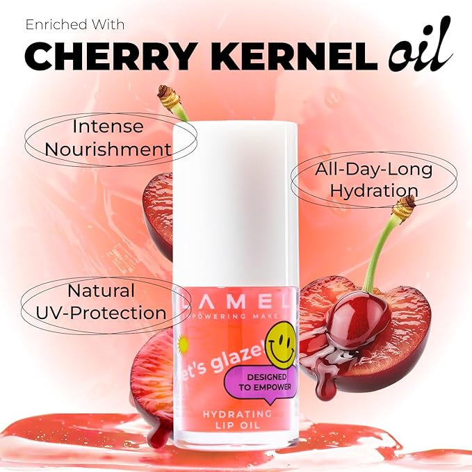 Lamel Hydrating Lip Oil LET`S GLAZE - Hydrating Lip